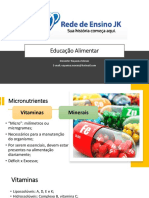 Slide 2 - Educação Alimentar