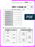 Mastery Test 01 - Year 2