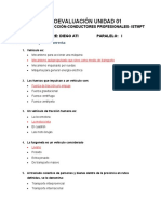 Autoevaluación Unidad 01