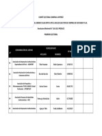 Pardron Electoral Vestuario