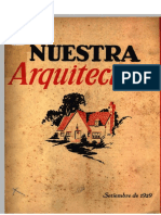 NUESTRA ARQUITECTURA AÑO 1 Número 2 - Septiembre 1929