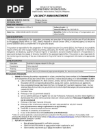 DepEd Administrative Officer II Overview | PDF | Human Resource ...