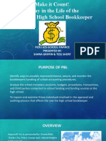 PBL Powerpoint For School Finance Make It Count A Day in The Life of A Bookkeeper