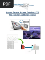 TechCorner 15 - C-More Remote Access, Data Log, FTP File Transfer, and Email (Tutorial)