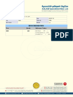 Biochemistry: Test Result Reference Values 163