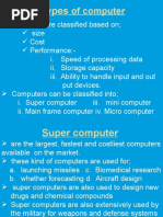 Types of Computer