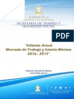 Informe Salario Mínimo 2017