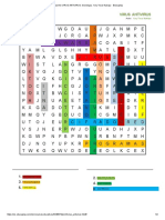 Sopa de Letras VIRUS ANTIVIRUS. Tecnologia Aura Yojana Manjarrers