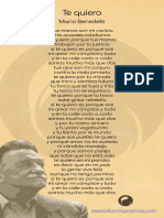 Te Quiero Mario Benedetti PDF
