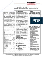 Technical Data Sheet Aktifit PF 111