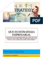 Que Es Estrategia Empresarial