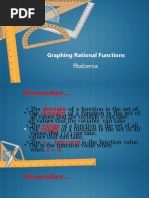 Lesson 8 Graphing Rational Functions