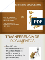 Transferncia de Documentos
