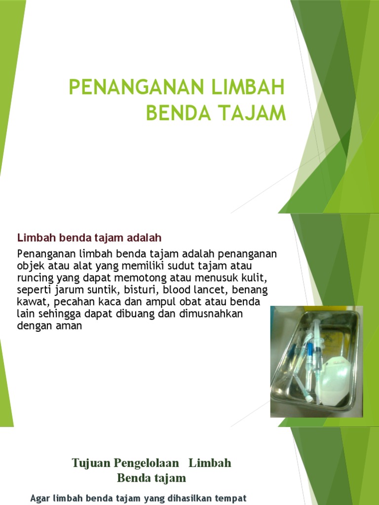 Benda Tajam | PDF | Kesehatan Holistik | Sains & Matematika