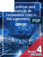 Covid 19 - Boas Práticas para A Prevenção Do Coronavírus - Supermercados