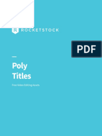 READ ME - RS Poly Titles