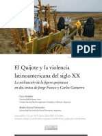 El Quijote y La Violencia Latinoamericana Del Siglo XX PDF