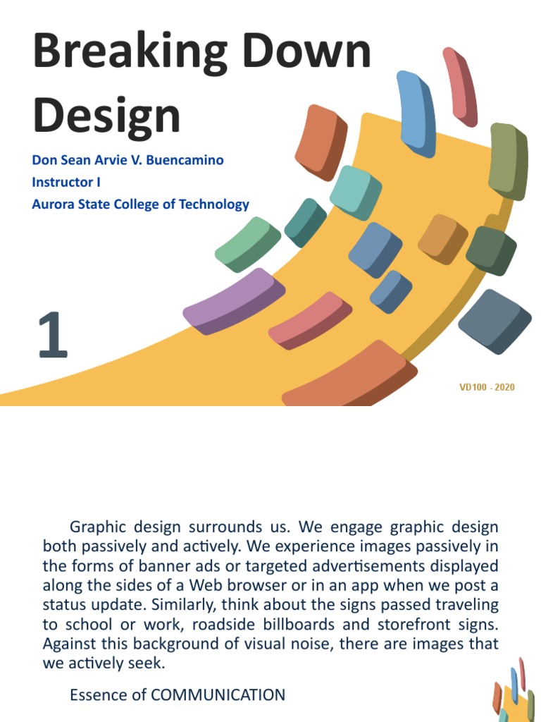 1breaking Down Design | PDF | Logos | Brand