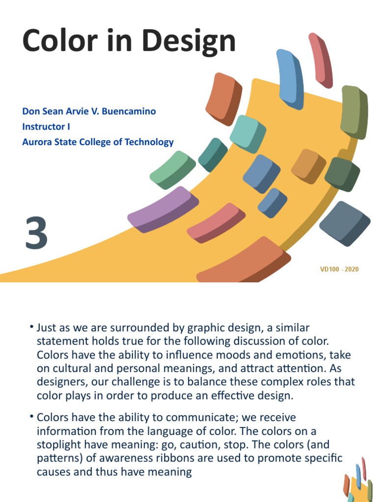 Color Theory for Design Students | PDF | Color | Light