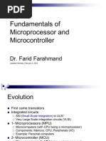 Fundamentals of Microprocessor and Microcontroller: Dr. Farid Farahmand