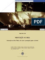 Manifestacoes No Brasil - Estruturacao D PDF