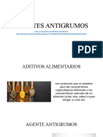 Agentes antigrumos alimentos conservan textura