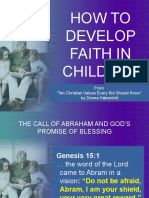 HOW TO DEVELOP FAITH IN CHILDREN -  Copy.pptx