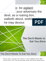 The Devil Wants To Eat You Alive by Allondra S.