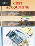 Cost Accounting: Presented By