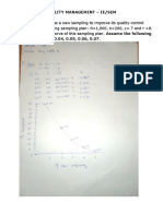 Exam 1 - Acceptance Sampling - Ie - First Part (Cañada)