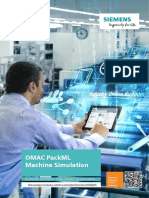 Omac Packml Machine Simulation: TIA Portal, SIMATIC S7-1500, SIMATIC Comfort Panel