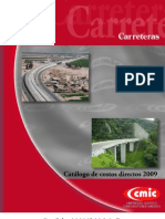 Catalogo de Costos Directos Carreteras 