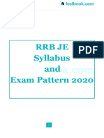RRB Je Syllabus and Exam Pattern 2020: Useful Links