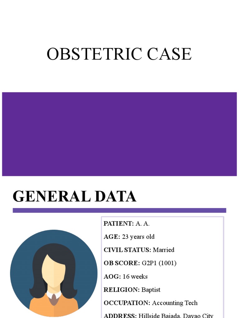 Obstetric Case: 23-Year-Old with Abdominal Pain | PDF | Pregnancy ...