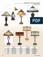 TI Ffany ART Glass Collecti ON Lamps