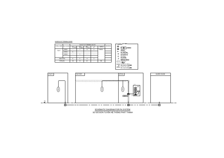 E-08 Schematic Diagram For PA System-E-08 PDF | PDF | Sound Recording ...