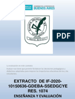 Documento Base Enseñanza y Evaluación. (7643) EEST3 LM