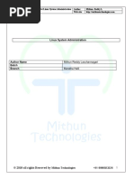 Linux Commands MT