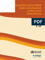 Manual For Early Infant Male Circumcision Under Local Anaesthesia