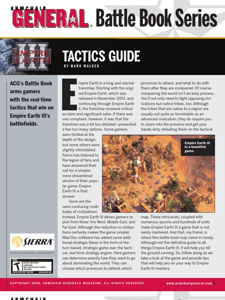 Tactics Guide: Battle Book Series | PDF | Infantry | Wars & Military