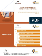 Presentación Técnicas de Inspección de Soldadura PDF