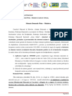 Adresa comuna a tuturor asociațiilor și sindicatelor către Ludovic Orban