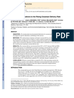 NIH Public Access: Contributing Indications To The Rising Cesarean Delivery Rate