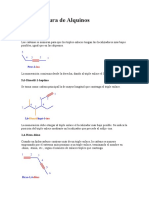 Nomenclatura de Alquinos