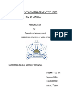 Department of Management Studies Ism-Dhanbad