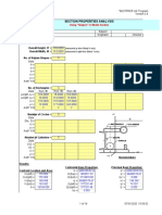 Section Properties Analysis