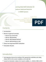 Deep Learning Aided-BLER Estimation For Maximum Likelihood Detection in MIMO Systems