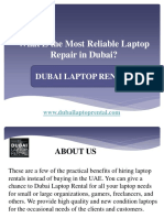 What Is The Most Reliable Laptop Repair in Dubai?