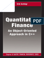 Quantitative Finance - An Object-Oriented Approach in C++