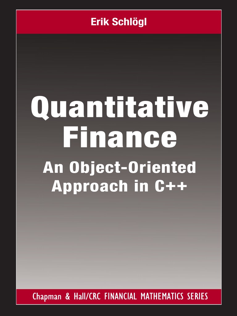 1ma1 Quantitative Finance - An Object-Oriented Approach in C++ | PDF